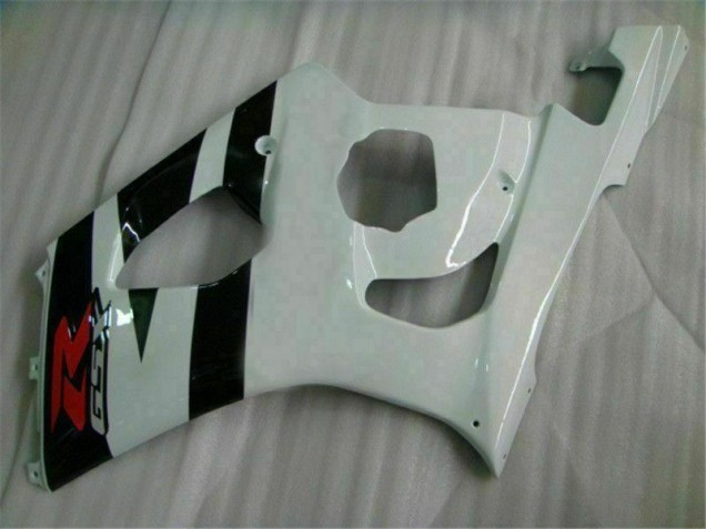 Blanc Noir Carrosserie Suzuki GSXR 1000 K3 2003-2004 Blanc Noir Carrosserie Suzuki GSXR 1000 K3 2003-2004