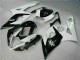 Blanc Noir Carrosserie Suzuki GSXR 1000 K5 2005-2006 Blanc Noir Carrosserie Suzuki GSXR 1000 K5 2005-2006