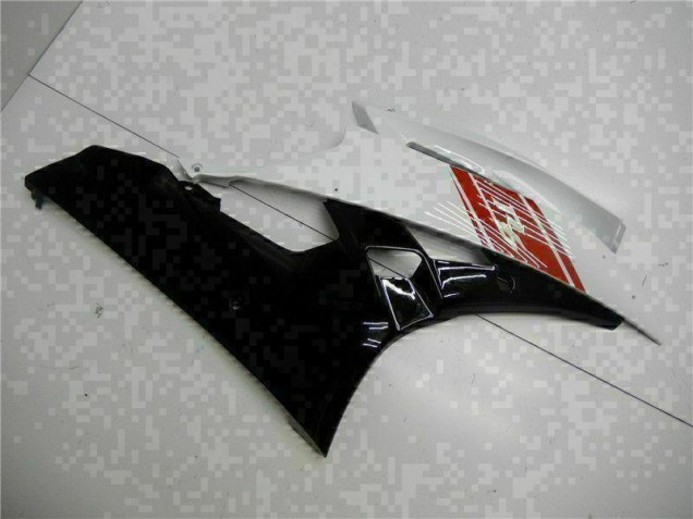Blanc Noir Carrosserie Yamaha R6 2006-2007 Blanc Noir Carrosserie Yamaha R6 2006-2007
