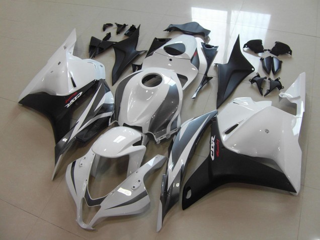 Blanc Noir Gris Carénage Honda CBR 600 RR 2009-2012 Blanc Noir Gris Carénage Honda CBR 600 RR 2009-2012