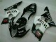 Blanc Noir Kit Carénages Complet Suzuki GSXR 1000 K3 2003-2004 Blanc Noir Kit Carénages Complet Suzuki GSXR 1000 K3 2003-2004