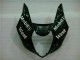 Blanc Noir Kit Carénages Complet Suzuki GSXR 1000 K3 2003-2004 Blanc Noir Kit Carénages Complet Suzuki GSXR 1000 K3 2003-2004