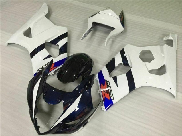 Blanc Noir Kit Carénages Suzuki GSXR 1000 K3 2003-2004 Blanc Noir Kit Carénages Suzuki GSXR 1000 K3 2003-2004