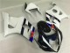Blanc Noir Kit Carénages Suzuki GSXR 1000 K3 2003-2004 Blanc Noir Kit Carénages Suzuki GSXR 1000 K3 2003-2004
