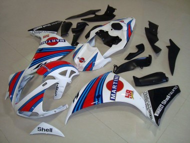 Blanc Noir Martini Carénage Yamaha R1 2009-2011