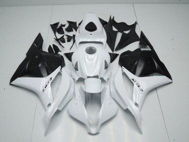 Blanc Noir Mat Carénage Honda CBR 600 RR 2009-2012