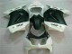 Blanc Noir Ninja 3M Carénage Kawasaki EX250 2008-2012 Blanc Noir Ninja 3M Carénage Kawasaki EX250 2008-2012