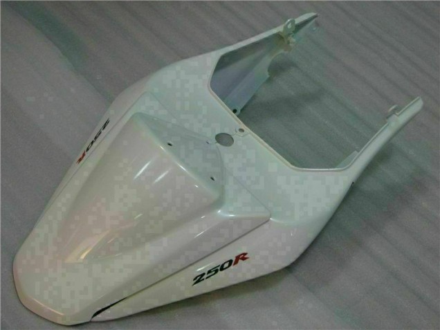Blanc Noir Ninja 3M Carénage Kawasaki EX250 2008-2012 Blanc Noir Ninja 3M Carénage Kawasaki EX250 2008-2012