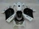 Blanc Noir Ninja Carénage Kawasaki EX250 2008-2012 Blanc Noir Ninja Carénage Kawasaki EX250 2008-2012