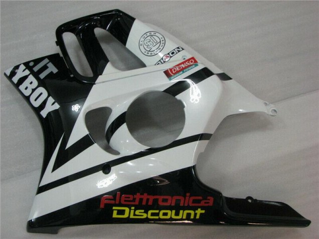 Blanc Noir Playboy Carénage Honda CBR 600 F3 1995-1998 Blanc Noir Playboy Carénage Honda CBR 600 F3 1995-1998