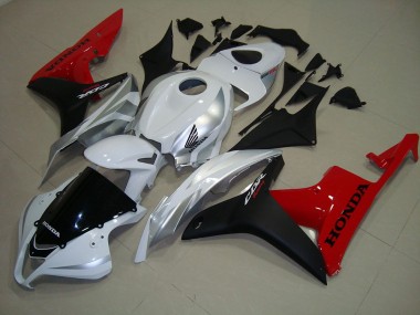 Blanc Noir Rouge Carénage Honda CBR 600 RR 2007-2008