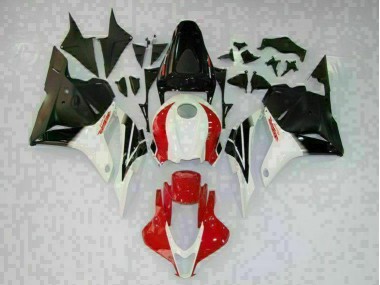 Blanc Noir Rouge Carénage Honda CBR 600 RR 2009-2012