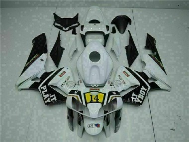 Blanc Playboy 14 Carénage Honda CBR 600 RR 2005-2006