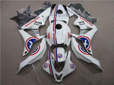 Blanc R Carénage Honda CBR 600 RR 2007-2008