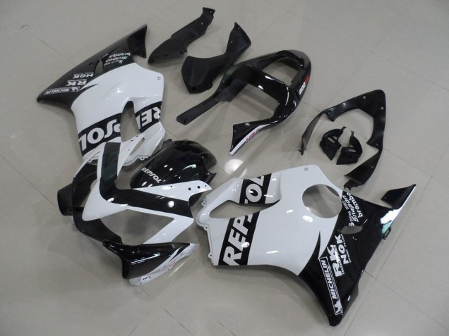 Blanc Repsol Carénage Honda CBR 600 F4i 2001-2003 Blanc Repsol Carénage Honda CBR 600 F4i 2001-2003