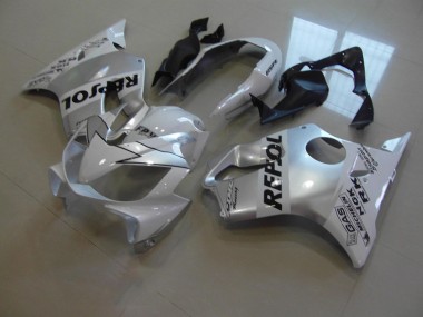 Blanc Repsol Carénage Honda CBR 600 F4i 2004-2007