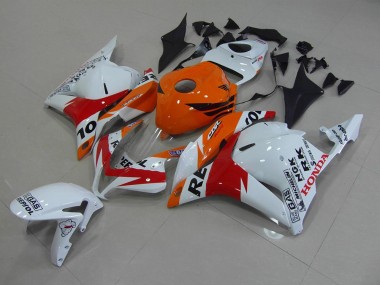 Blanc Repsol Carénage Honda CBR 600 RR 2009-2012