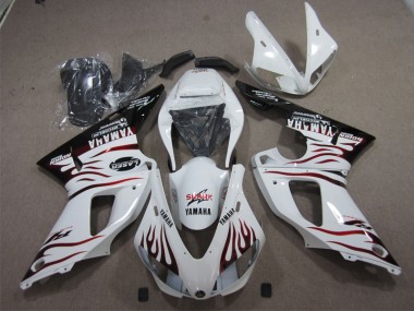 Blanc Requin Carénage Yamaha R1 1998-1999