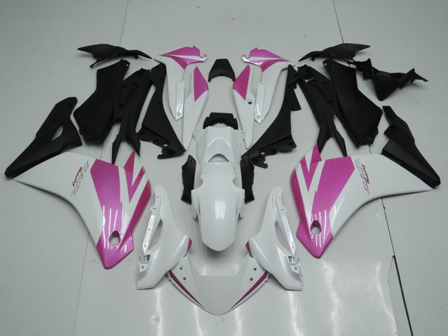 Blanc Rose Carénage Honda CBR 250 RR 2011-2013 Blanc Rose Carénage Honda CBR 250 RR 2011-2013