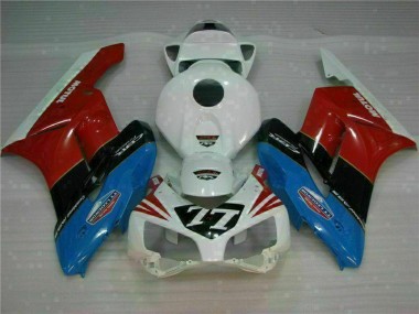 Blanc Rouge 77 Carénage Honda CBR 1000 RR 2004-2005