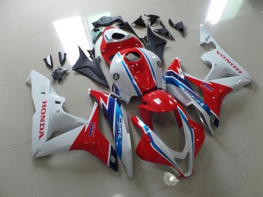 Blanc Rouge Bleu HRC Carénage Honda CBR 600 RR 2007-2008