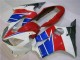 Blanc Rouge Carénage Honda CBR 600 F4i 2004-2007 Blanc Rouge Carénage Honda CBR 600 F4i 2004-2007