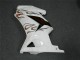 Blanc Rouge Carénage Kawasaki EX250 2008-2012 Blanc Rouge Carénage Kawasaki EX250 2008-2012