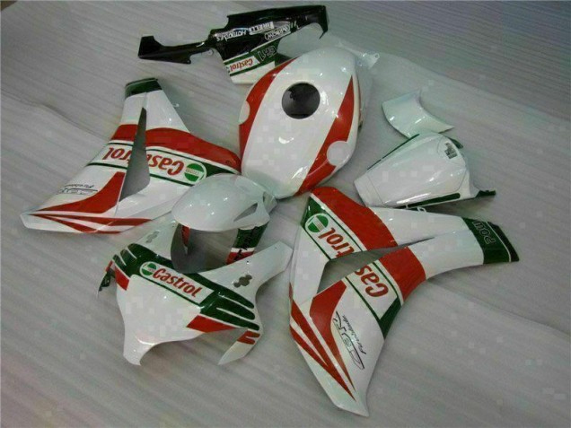 Blanc Rouge Carénages Honda CBR 1000 RR 2008-2011 Blanc Rouge Carénages Honda CBR 1000 RR 2008-2011