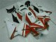 Blanc Rouge Carénages Honda CBR 600 RR 2005-2006 Blanc Rouge Carénages Honda CBR 600 RR 2005-2006