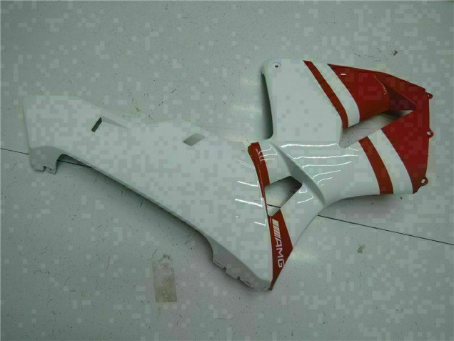 Blanc Rouge Carénages Honda CBR 600 RR 2005-2006 Blanc Rouge Carénages Honda CBR 600 RR 2005-2006