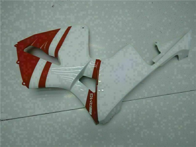 Blanc Rouge Carénages Honda CBR 600 RR 2005-2006 Blanc Rouge Carénages Honda CBR 600 RR 2005-2006