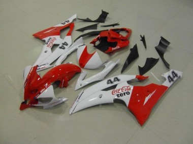 Blanc Rouge Coca Cola Zero 44 Carénage Yamaha R6 2008-2016