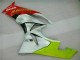 Blanc Rouge H. Énergie Carénage Kawasaki ZX6R 2009-2012 Blanc Rouge H. Énergie Carénage Kawasaki ZX6R 2009-2012