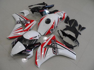Blanc Rouge HRC Carénage Honda CBR 1000 RR 2008-2011