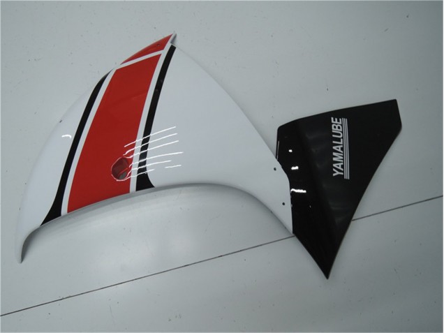 Blanc Rouge Noir Carénage Yamaha R1 2012-2014 Blanc Rouge Noir Carénage Yamaha R1 2012-2014