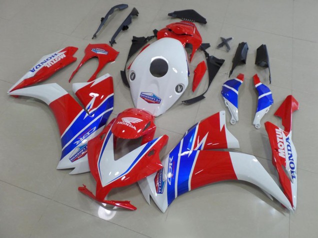 Blanc Rouge TT Legend Carénage Honda CBR 1000 RR 2012-2016 Blanc Rouge TT Legend Carénage Honda CBR 1000 RR 2012-2016