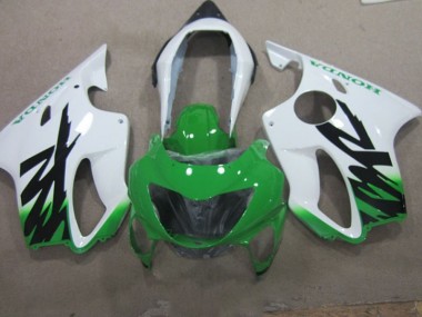 Blanc Vert Carénage Honda CBR 600 F4 1999-2000