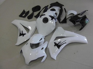 Blanc avec Spécial Décalque Carénage Honda CBR 1000 RR 2008-2011