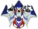 Bleu Blanc Carénage Honda CBR 1000 RR 2006-2007 Bleu Blanc Carénage Honda CBR 1000 RR 2006-2007