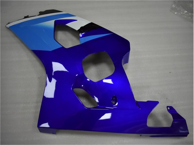 Bleu Blanc Carénage Suzuki GSXR 600 / 750 K4 2004-2005 Bleu Blanc Carénage Suzuki GSXR 600 / 750 K4 2004-2005