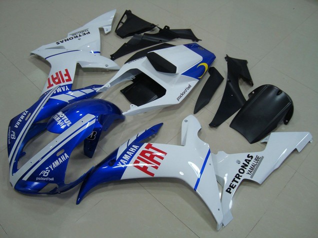Bleu Blanc Carénage Yamaha R1 2002-2003 Bleu Blanc Carénage Yamaha R1 2002-2003