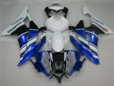 Bleu Blanc Carénage Yamaha R6 2008-2016