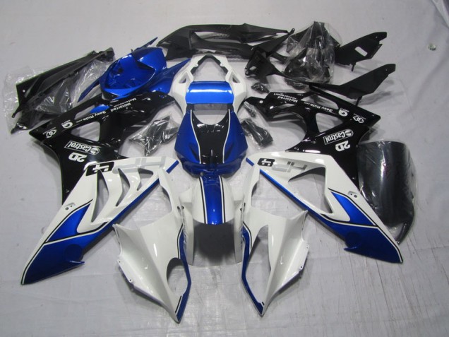Bleu Blanc Carénages BMW S1000RR 2009-2014 Bleu Blanc Carénages BMW S1000RR 2009-2014