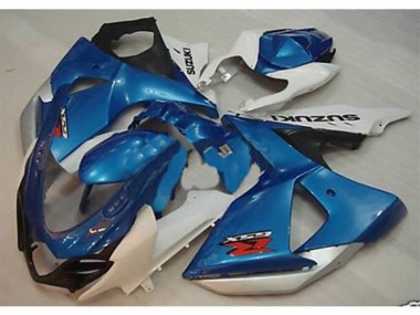 Bleu Blanc Carénages & Carrosserie Suzuki GSXR 1000 K9 2009-2016