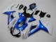 Bleu Blanc Carénages Suzuki GSXR 600 / 750 K11 2011-2024 Bleu Blanc Carénages Suzuki GSXR 600 / 750 K11 2011-2024