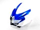 Bleu Blanc Carénages Suzuki GSXR 600 / 750 K8 2008-2010 Bleu Blanc Carénages Suzuki GSXR 600 / 750 K8 2008-2010