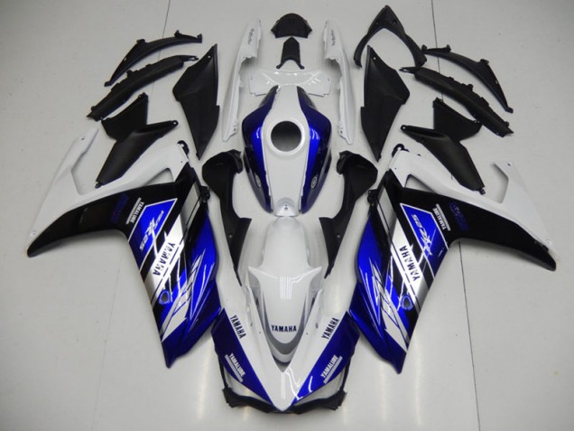Bleu Blanc Carénages Yamaha R3 2015-2022 Bleu Blanc Carénages Yamaha R3 2015-2022