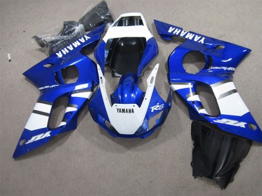 Bleu Blanc Carénages Yamaha R6 1998-2002