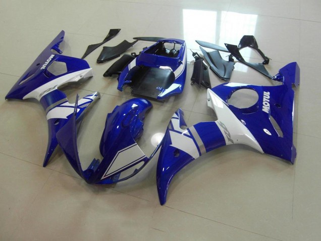 Bleu Blanc Carénages Yamaha R6 2003-2005 Bleu Blanc Carénages Yamaha R6 2003-2005