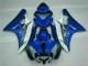 Bleu Blanc Carénages Yamaha R6 2006-2007 Bleu Blanc Carénages Yamaha R6 2006-2007